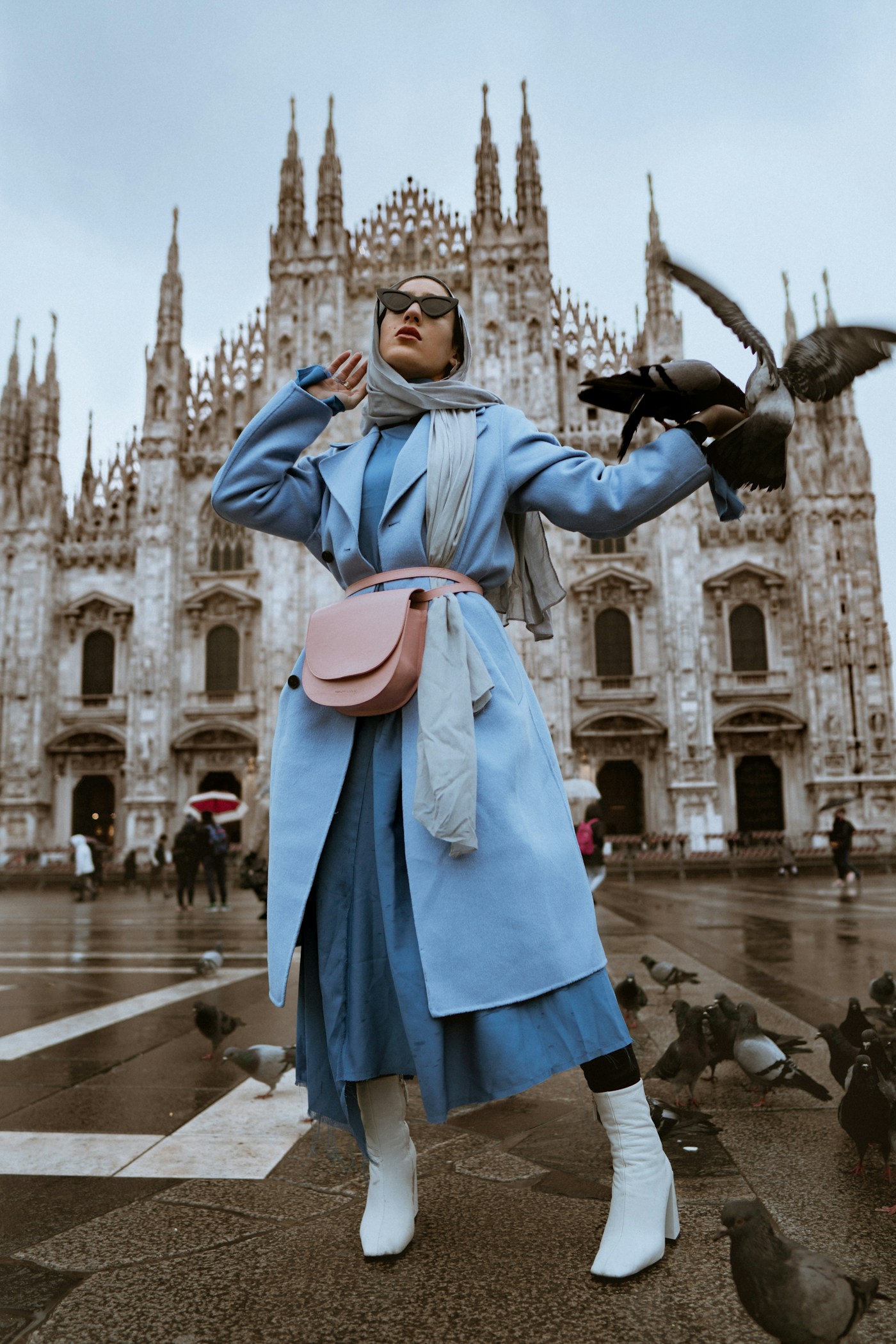 A timeless street-style look, thoughtfully accessorized